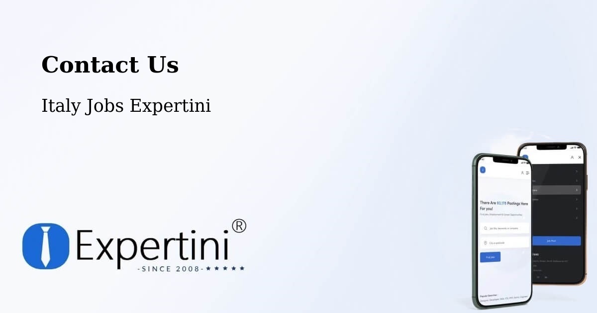 Contact Expertini – Curinga - Italy Jobs Expertini