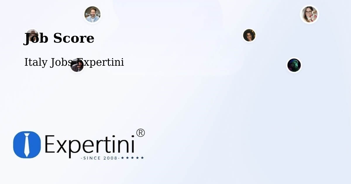 Job Score & Job Description Score Tool – Curinga - Italy Jobs Expertini