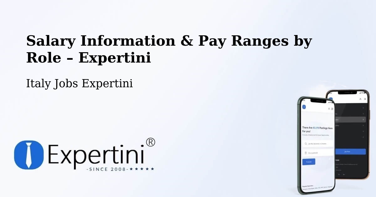 Salary Information & Pay Ranges – Curinga - Curinga, Italy Jobs Expertini